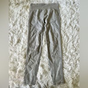 Grey+White Workout Leggings